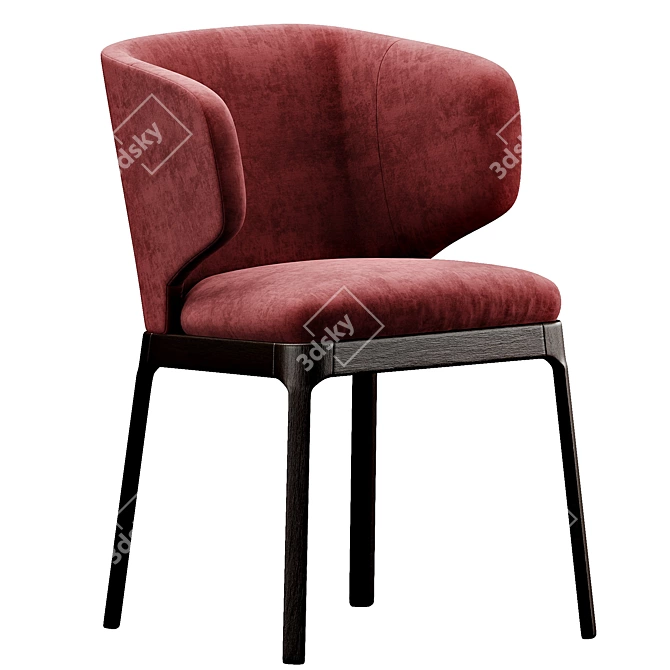 Bonaldo Joy - Stylish Dining Chair 3D model image 2