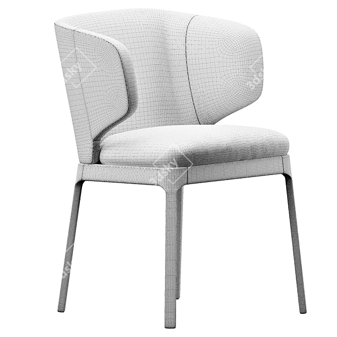 Bonaldo Joy - Stylish Dining Chair 3D model image 6