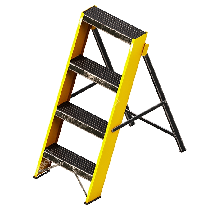 Professional 3D Ladders Asset 3D model image 3