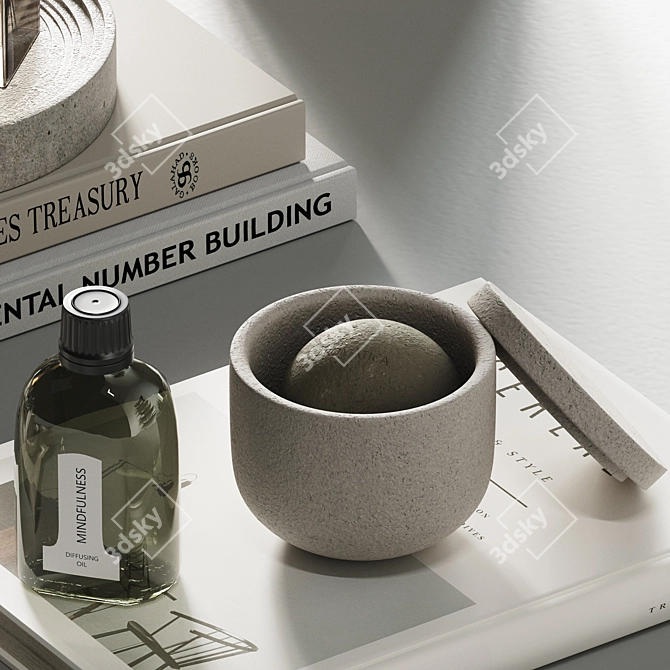 Decorative Set H112: 3D Elements 3D model image 3
