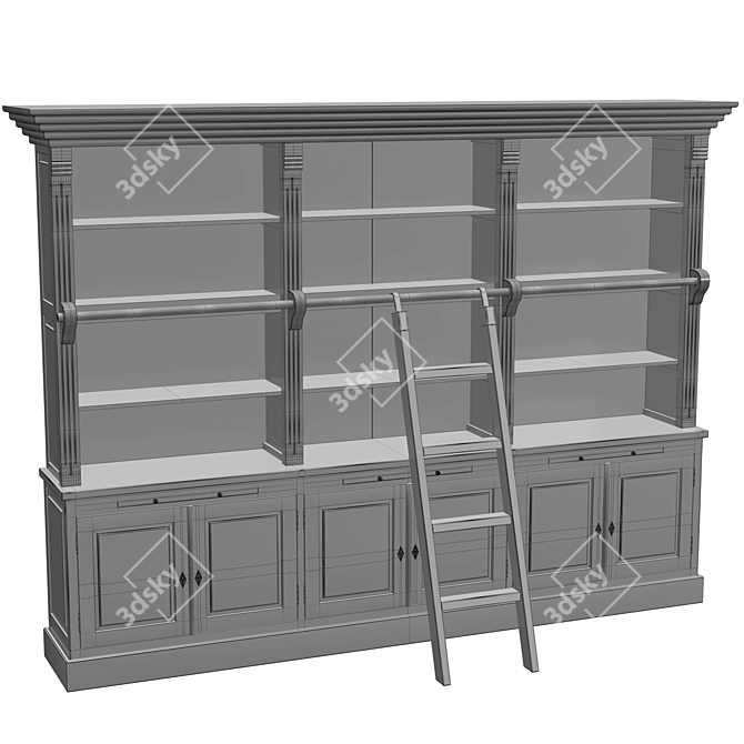 Tika KATJA 300 Bookcase Display 3D model image 2