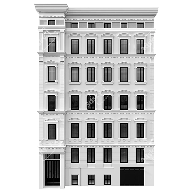 Versatile Building Model Kit 3D model image 7