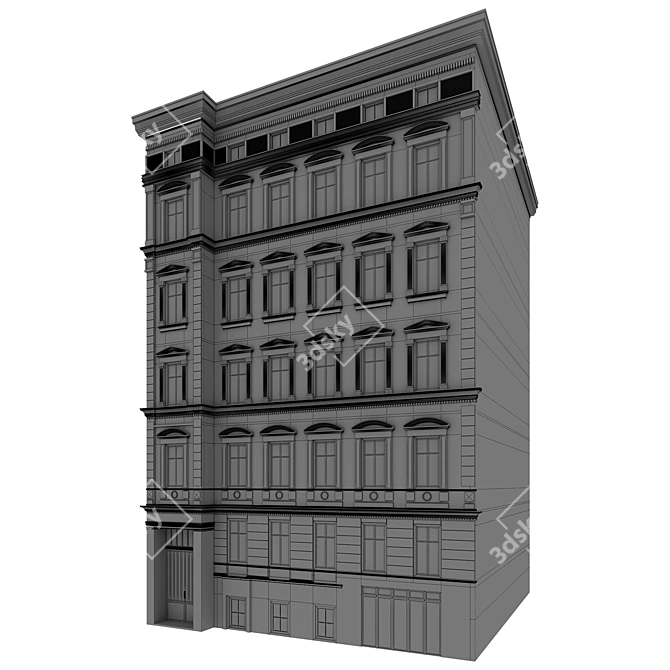 Versatile Building Model Kit 3D model image 8