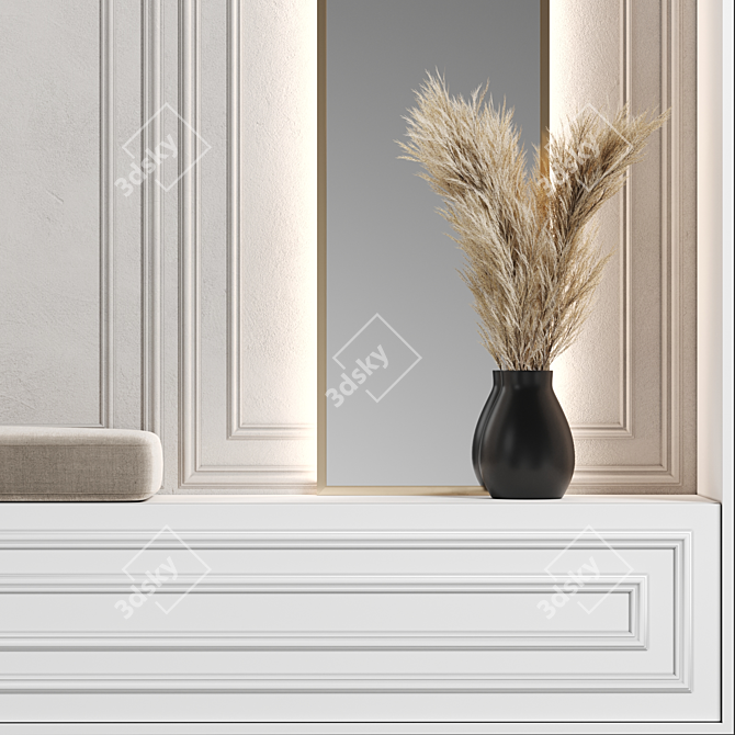 Modern Modular Hallway Furniture 3D model image 3