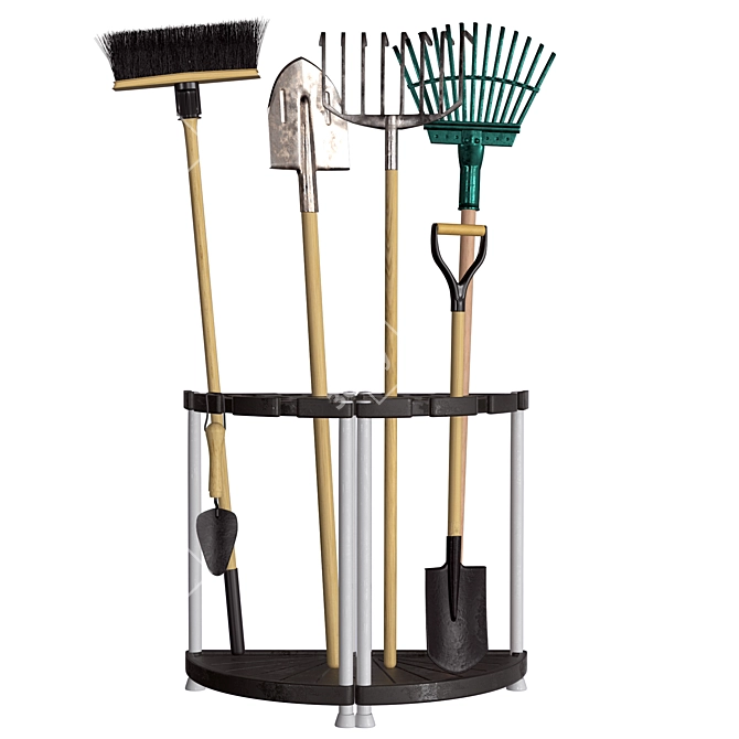 Professional Tool Stand 3D model image 1