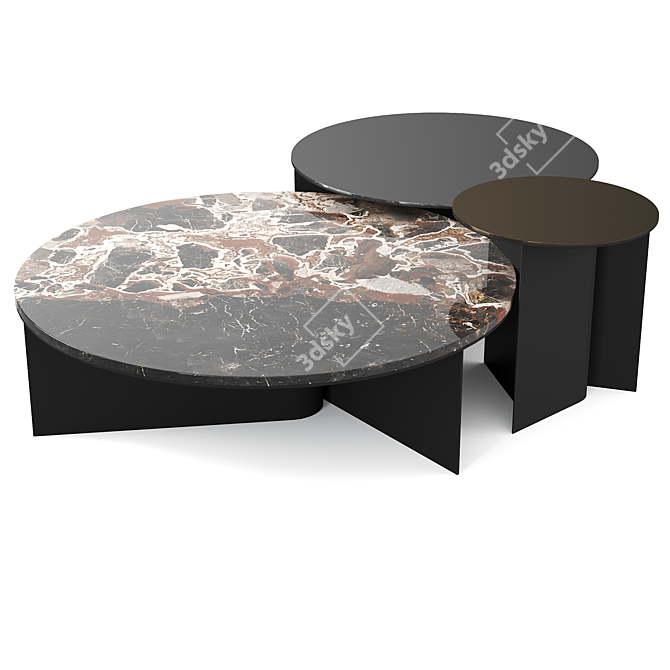 Minimalist Breeze Coffee Table 3D model image 5