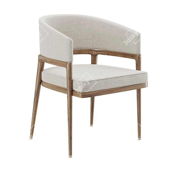 Modern Dining Chair Set 2016 3D model image 6