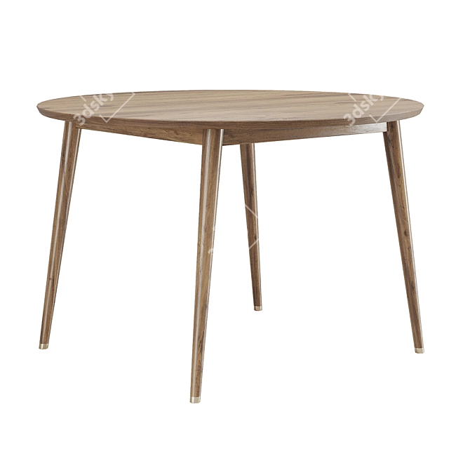 Modern Dining Chair Set 2016 3D model image 1