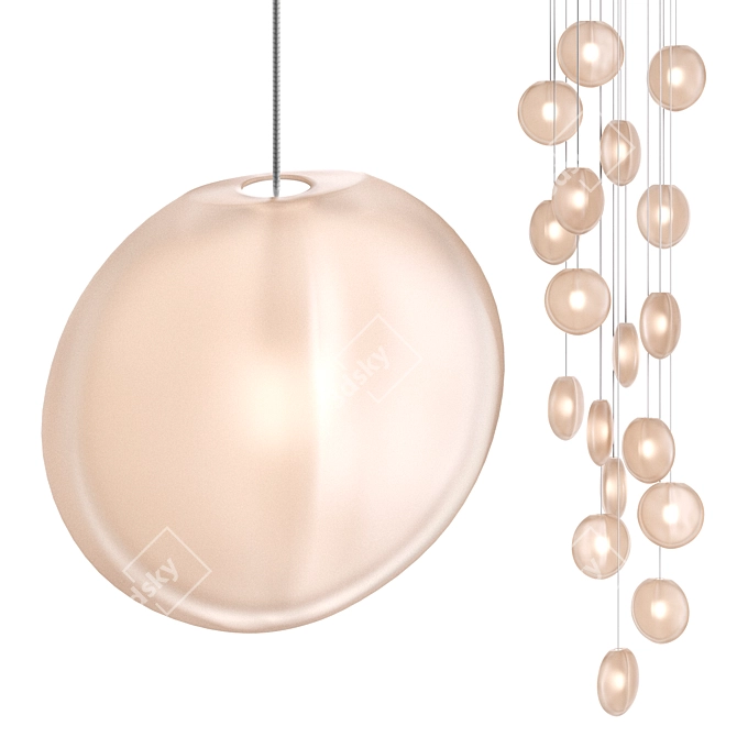 OVA Pendant Light Fixture 3D model image 4