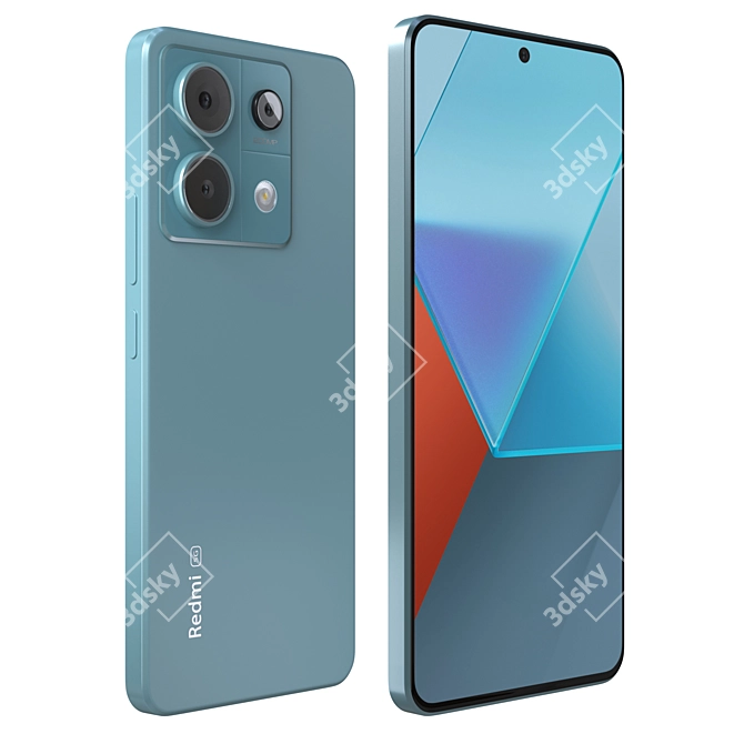 Redmi Note 13 Pro 5G 3D model image 2