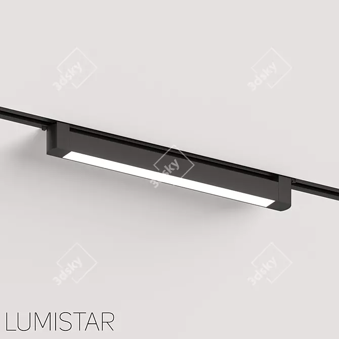 Linear Track Lamp Lumistar 220V 3D model image 1