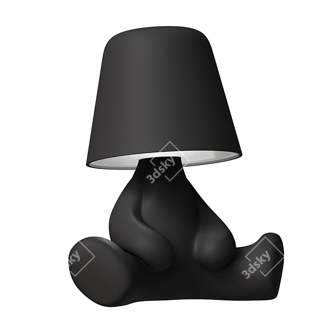 Qeeboo Joe Brothers Statue 3D model image 1