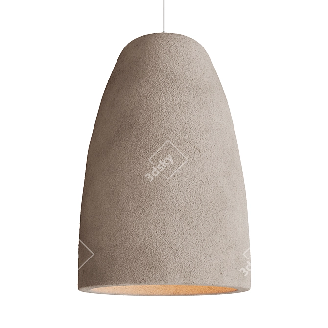 Japanese Wabi Sabi Pendant Lights 3D model image 3