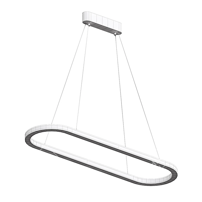 ImperiumLoft Cruise Long Pendant Light 3D model image 2