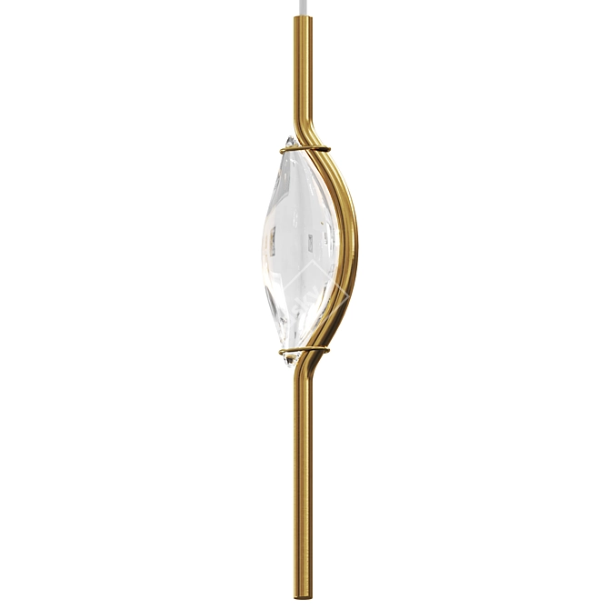 Modern Foresight Pendant Light 3D model image 1
