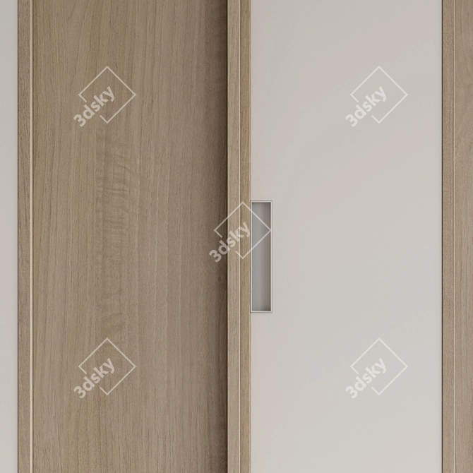 Modern Sedimenti Wardrobe Closet 3D model image 4