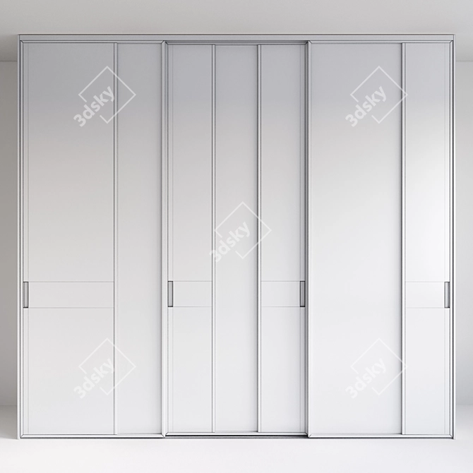 Modern Sedimenti Wardrobe Closet 3D model image 6