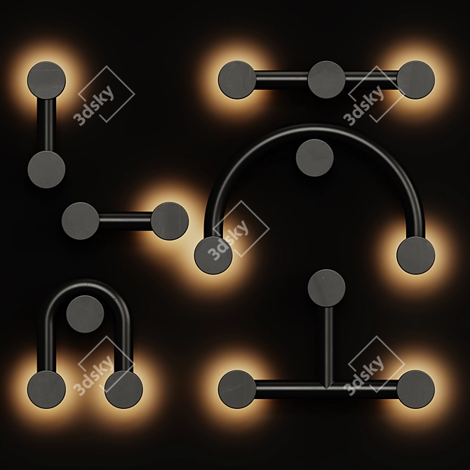 Rigoberta Inderect Wall Lamp Collection 3D model image 5