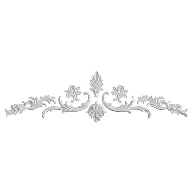 Customizable Recessed Number 18 3D model image 1
