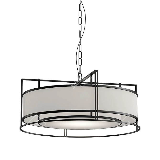 Exclusive Model Ligia Lamp Fixture 3D model image 1