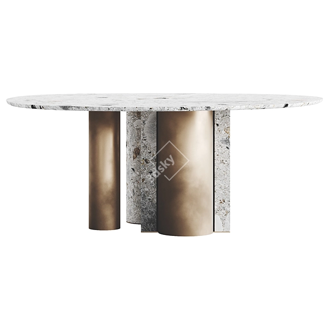 Modern NUCLEO Lounge Table 3D model image 4