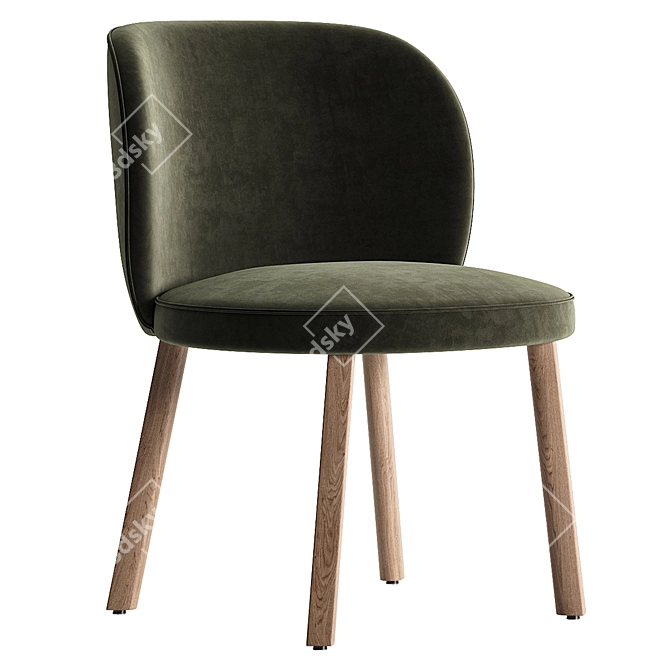Modern Stanford Chair by Jardan 3D model image 4