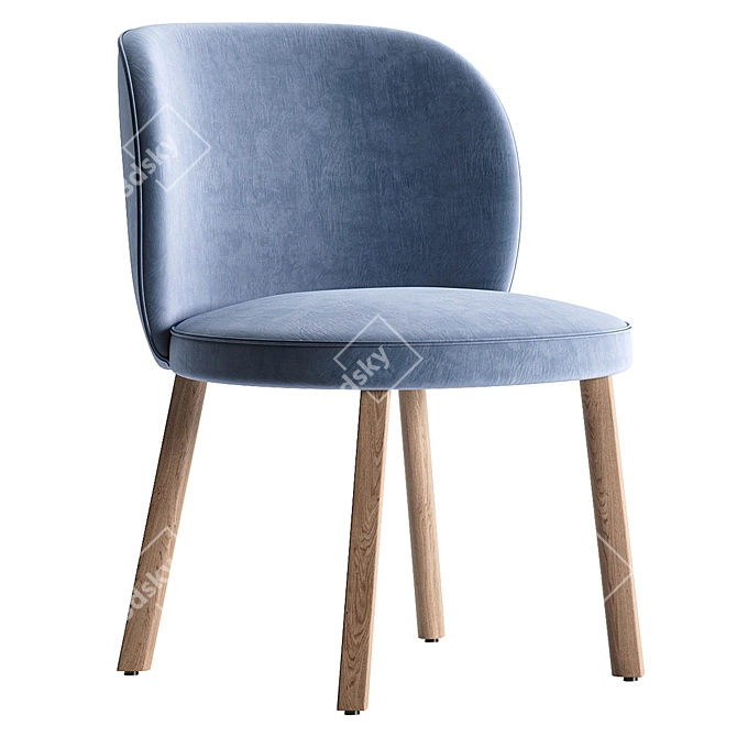 Modern Stanford Chair by Jardan 3D model image 5