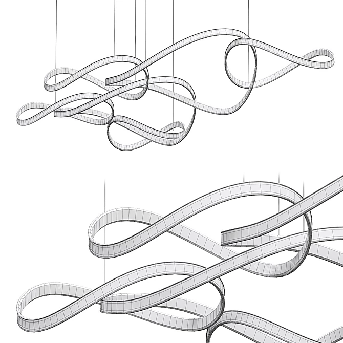 CARSTEN L100 Pendant Light 3D model image 3
