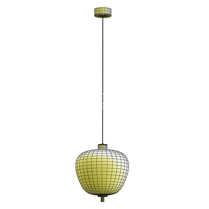 Modern Ceiling Pendant Light Ravi 3D model image 3