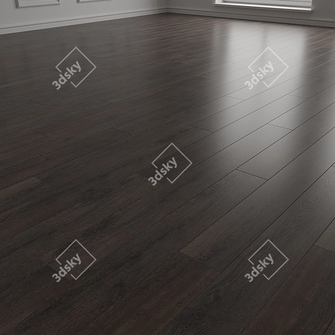 Roots Nashville Oak Parquet 3D model image 2