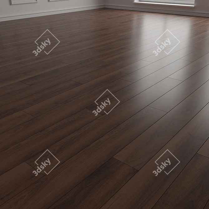 Tobacco Manor Oak Parquet 3D model image 2