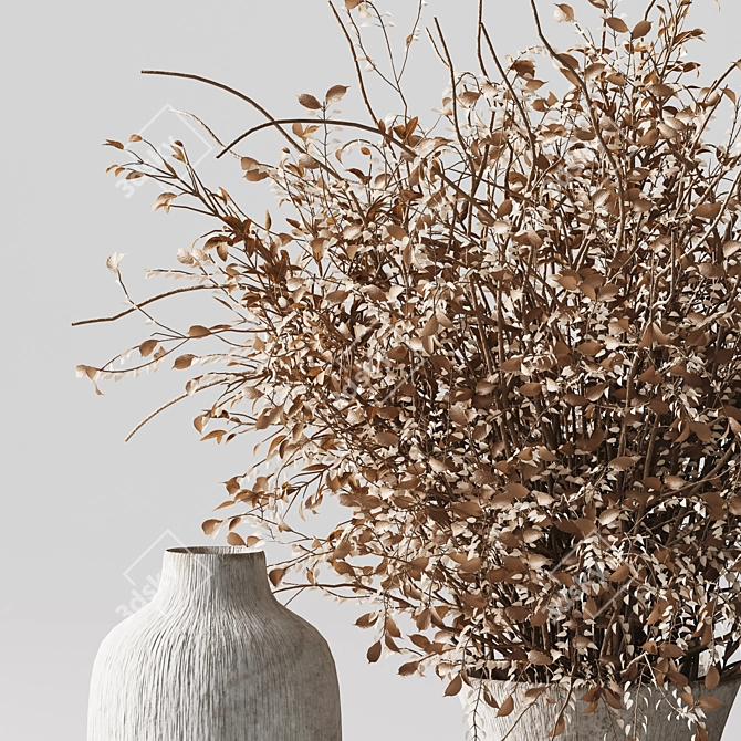 Dried Bouquet H36 3D Model 3D model image 4