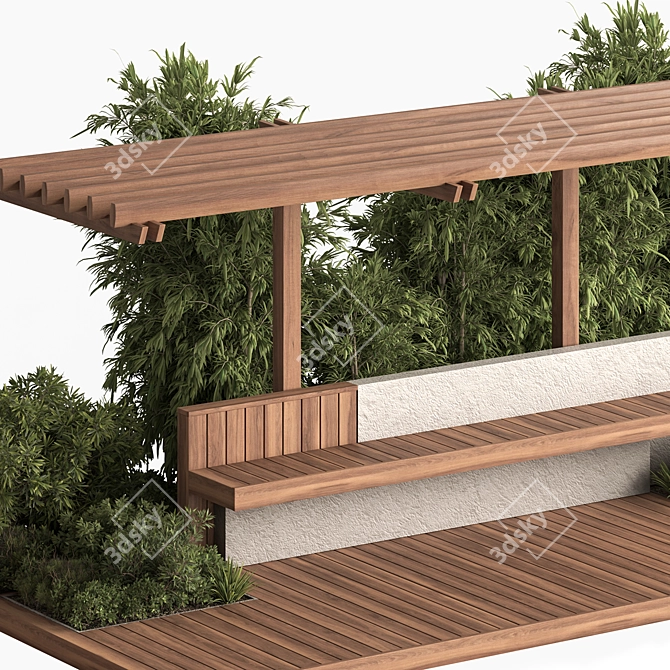 Outdoor Oasis Collection - Set 113 3D model image 3