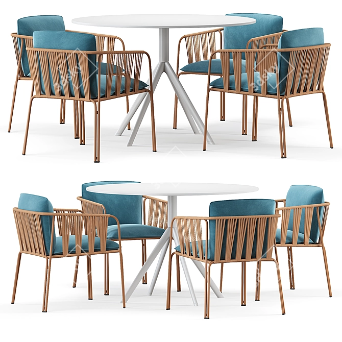 Nari Dining Table 2014 Edition 3D model image 1