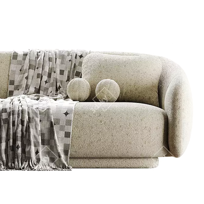 Elegance Canapé Sofa Set 3D model image 3