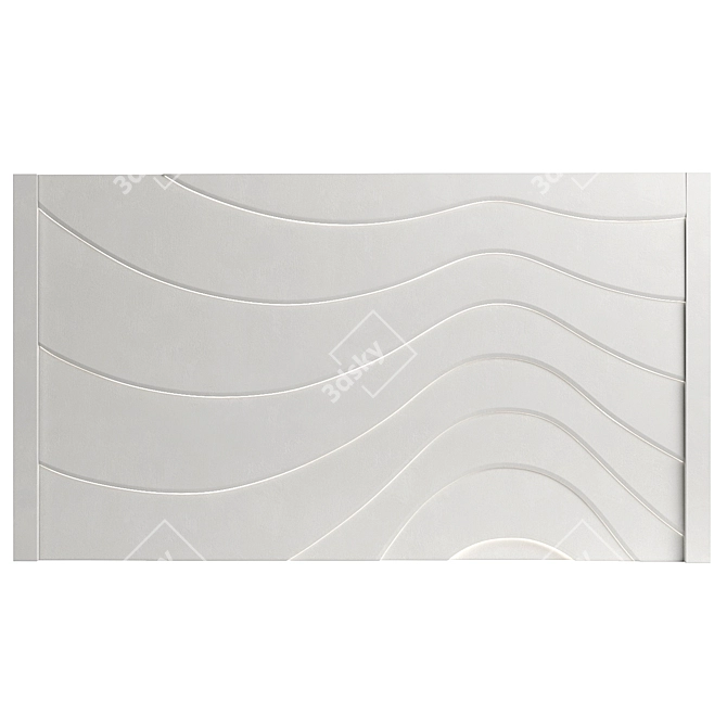 Wave 7 Decorative Panel - 3D ModelRenderer 3D model image 1