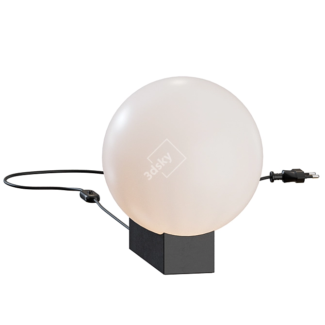 Minimalist & Modern Table Lamp 3D model image 6