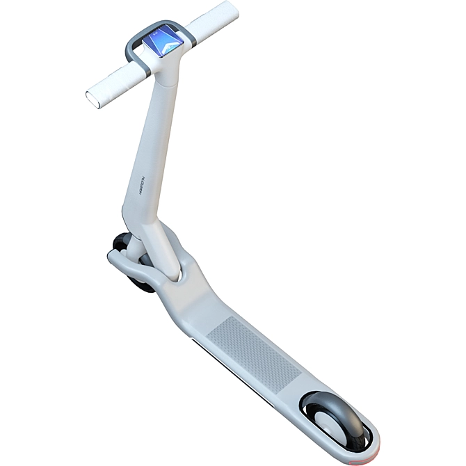 Urban Commuter Scooter Harmony 3D model image 2