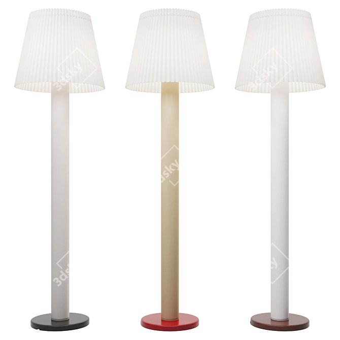 Modern Cellu Floor Lamp Set 3D model image 5