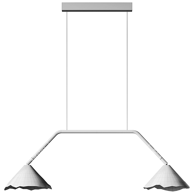 Antica IV Linear Pendant by Claudehome 3D model image 3