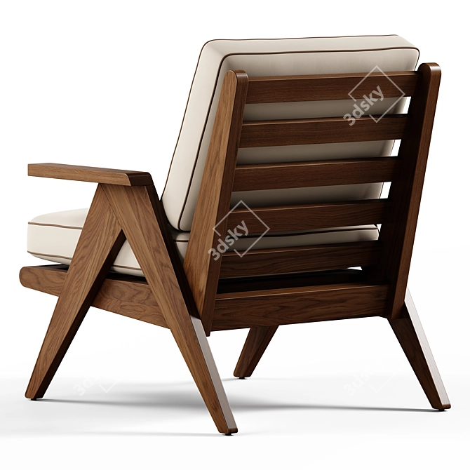 Seamless Textured 3D Furniture Models 3D model image 2