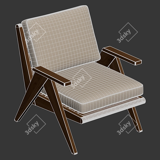 Seamless Textured 3D Furniture Models 3D model image 5