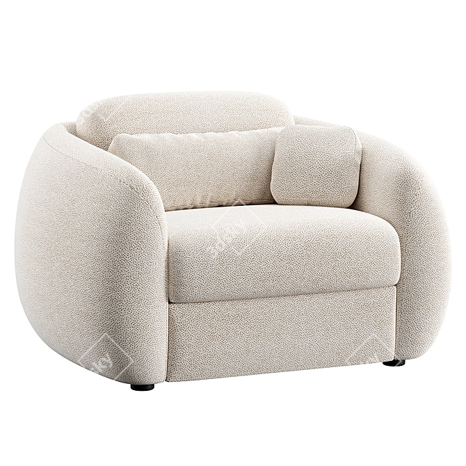 Blow Manifesto Sofa Bed 3D model image 1