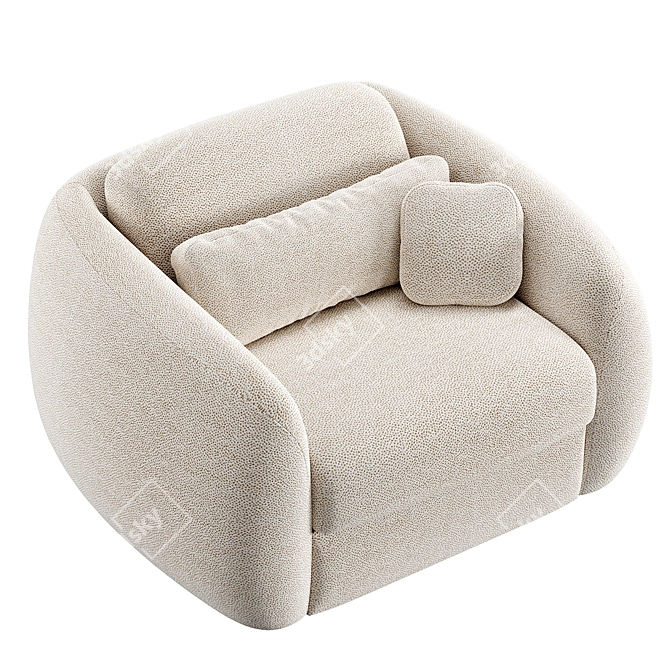 Blow Manifesto Sofa Bed 3D model image 3