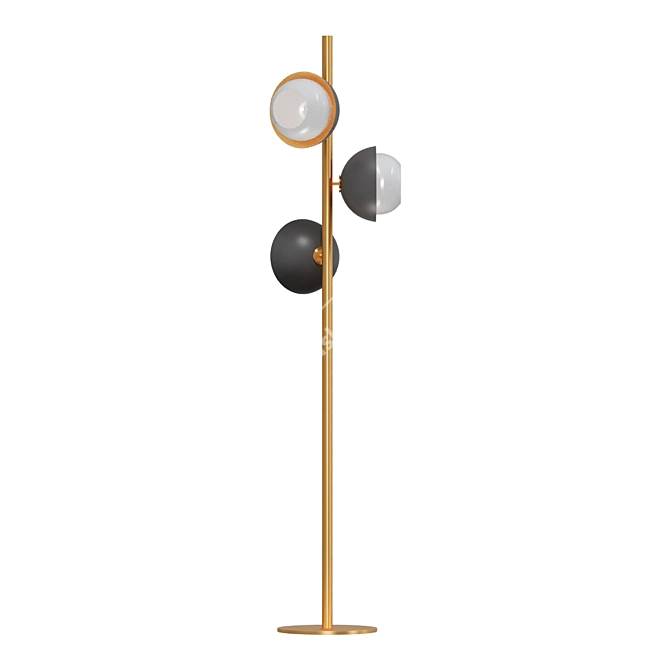 Urban Floor 3 Floor Lamp 3D model image 2