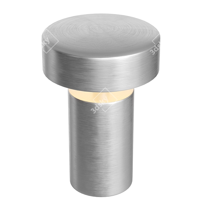 Portable Column Table Lamp, Model 3D model image 4