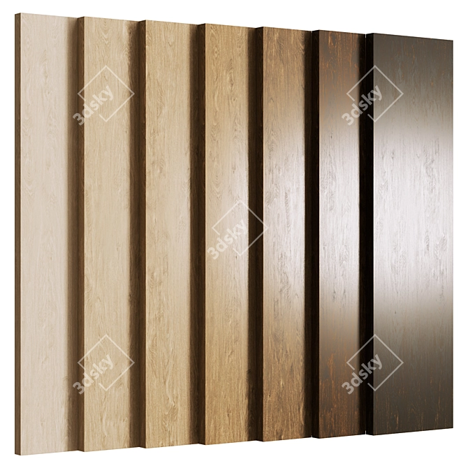 Wood Texture Pack 030 3D model image 1