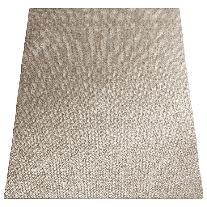 V-ray Materials Conversion Rug 3D model image 1