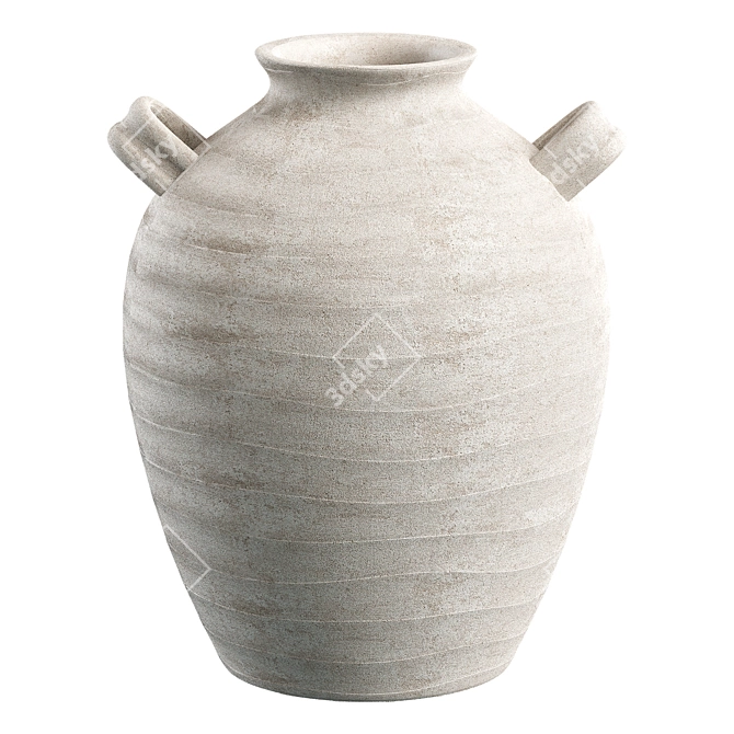 Modern Vase 3D Model 3D model image 3