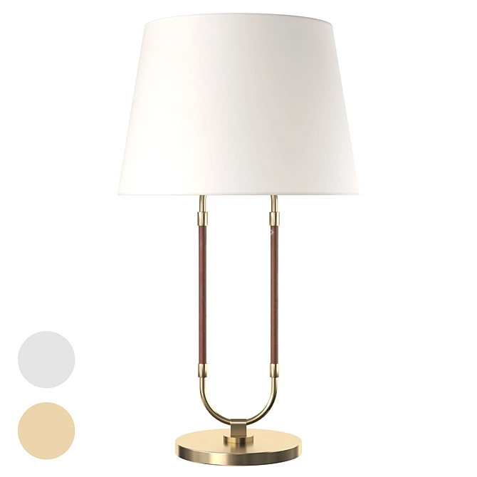 Ralph Lauren Katie Table Lamp 3D model image 1